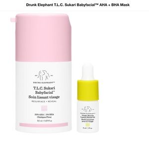 BRAND NEW DRUNK ELEPHANT SULARI BABYFACIAL WITH VIRGIN MARULA OIL MINI